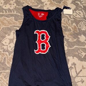 Boston Red Sox split back tank top new 🆕